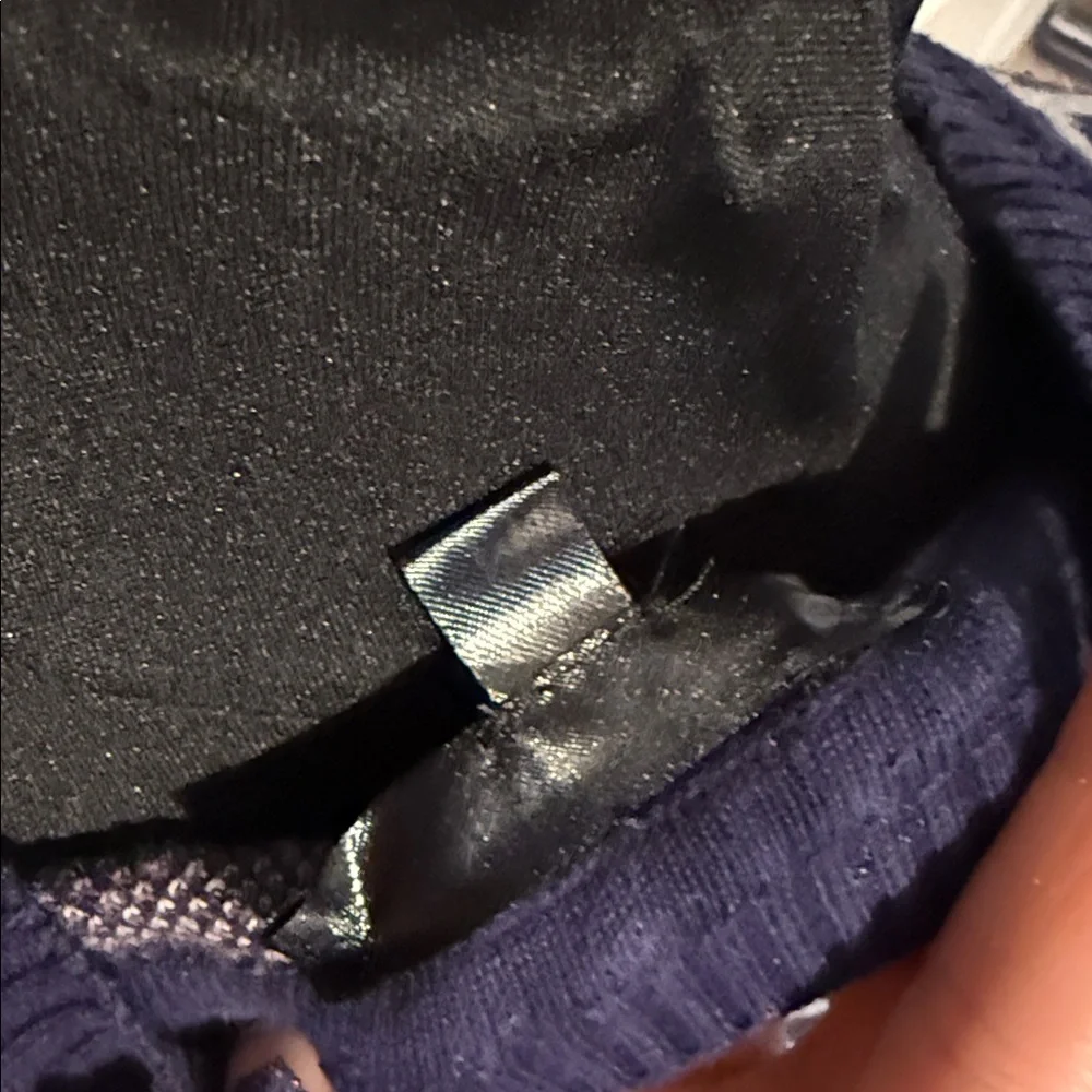 Rare Dolls Kill Corpse Bride Navy Oversized Distressed Sweater Size M - Picture 3 of 3